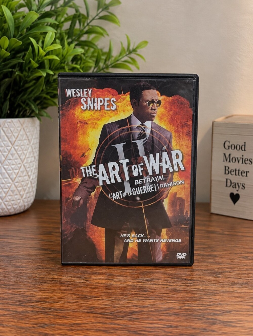 The Art of War: Betrayal DVD | Wesley Snipes | Action Thriller | 2008